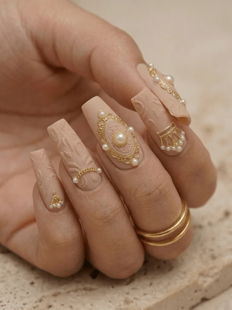 Nail art design at Maiden Nails Webster NY